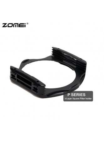 Zomei P Series Filter Holder (3 layer Version) -Fit for Cokin P Series 