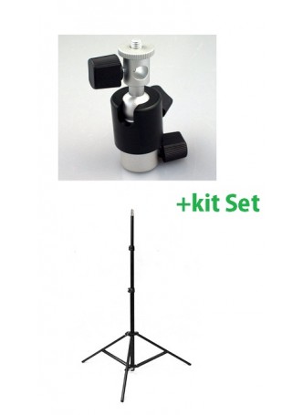 Flash Ballhead With Stand Set