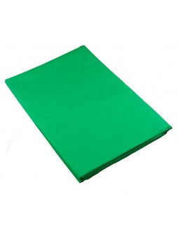 Plain Muslin Background Green (600x300cm)