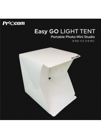 Proocam EASYGO Portable Mini Studio Photo Light Tent with LED Light Product (YTP-1)