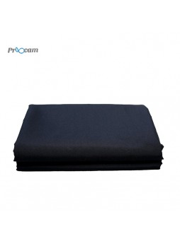 Proocam NWC-315-BK 3 X 1.5 meter Non woven cloth background for photographer - Black