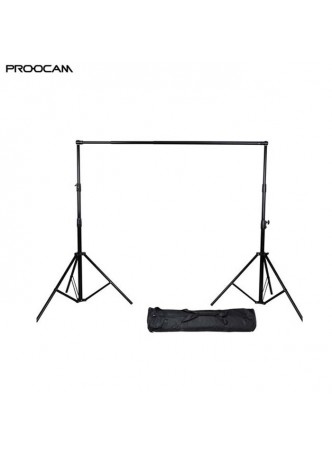 Proocam BG-300 3 X 3 meter photo studio backdrop background stand heavy duty with bag