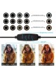 Proocam F-160 6 inch LED ring light with holder ballhead For Live Makeup Tutorial Video photography
