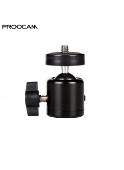 Proocam BRK-04 Mini Tripod Ball Head for Led Ring Light Lamp Camera Camcorder DV Mini Tripod LED Ring Light Flash Bracket with 1/4"