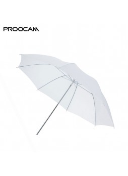 Proocam UM-WH White Translucent Photo Studio Soft Umbrella - 95cm