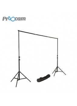 Proocam Protable Backdrop Background Stand Kit with Carry Bag Set