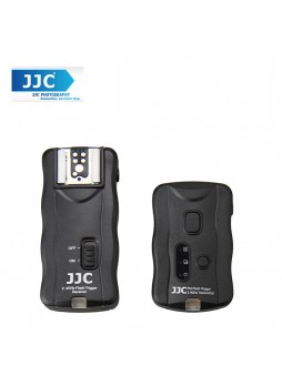 JJC JF-G1P 2.4GHz Wireless Flash Trigger with Shutter Strobris Flash Cable  for Nikon Canon DSLR Camera 