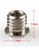 Convert Screw Adapter For Tripod & Monopod Ballhead ( 1/4" TO 3/8")