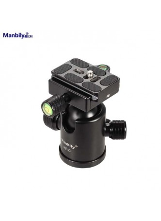 Manbily KBH-10 Professional Camera Ball Head Tripod Head Panoramic Head Sliding Rail
