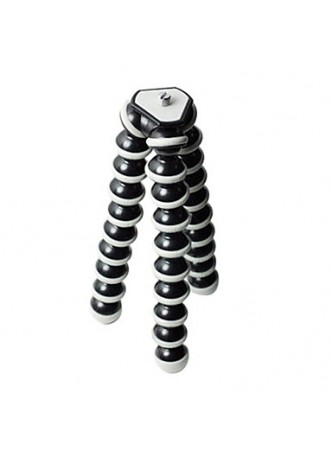 Flexible Octopus Design Large Tripod (White and Black) 