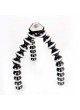 Flexible Octopus Design Large Tripod (White and Black) 