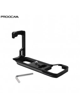 Proocam Sony A7III Metal Quick Release L-Plate Bracket Hand Grip Arca-Swiss Mount