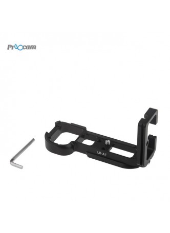 Proocam Sony A7 A7R Metal Quick Release L-Plate Bracket Hand Grip Arca-Swiss Mount