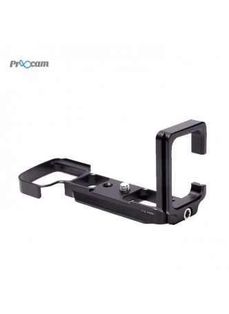 Proocam Sony A6300 Metal Quick Release L-Plate Bracket Hand Grip Arca-Swiss Mount