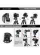 Zomei Q111 Portable Pro Camera Travel Tripod Lightweight Stand for DSLR Morroless camera