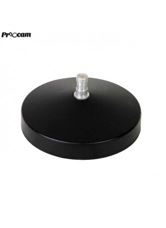 PROOCAM BS-7 Weighted Ring Light Table top Base for LED Video Lights (3KG) 