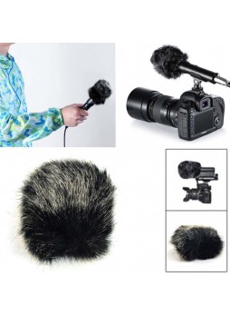 PROOCAM MF-21 Large Outdoor Microphone Furry mic Windscreen Muff for Takstar SGC598 , Nonsha NA-Q7 ,Rode VIDEOMIC 