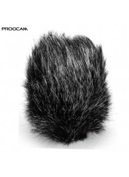 PROOCAM MF-16 Medium Outdoor Microphone Furry mic Windscreen Muff for SHENGGU SG-108 , JJC Mic-1 