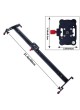 SUPEN VS-08 80CM video Slider for Camera 