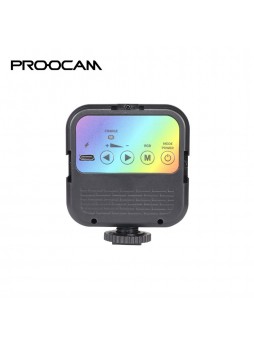 Proocam WL-1 small Led RGB video light for camera phonr shooting studio