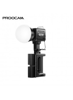 PROOCAM ZU80 COB outdoor camera light 80W LED light 2500K~6500K