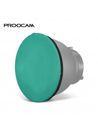 Proocam BSD-GR Green soft diffuser for Studio light Bowen Mount cup