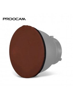Proocam BSD-BR Brown soft diffuser for Studio light Bowen Mount cup