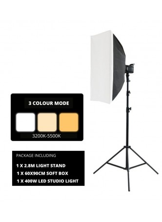 PROOCAM bowen Studio softbox 60cm x90cm universal mount With Light Stand Kb-