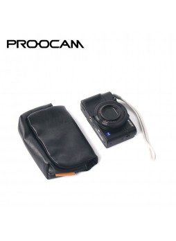 PROOCAM M-12B leather case camera Black bag