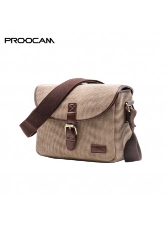 PROOCAM M-80 Camera & Lens Bag pouch (BROWN)