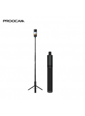 PROOCAM MT-71 Invisible Selfie Stick Tripod for insta360 X3 X4 RS camera phone